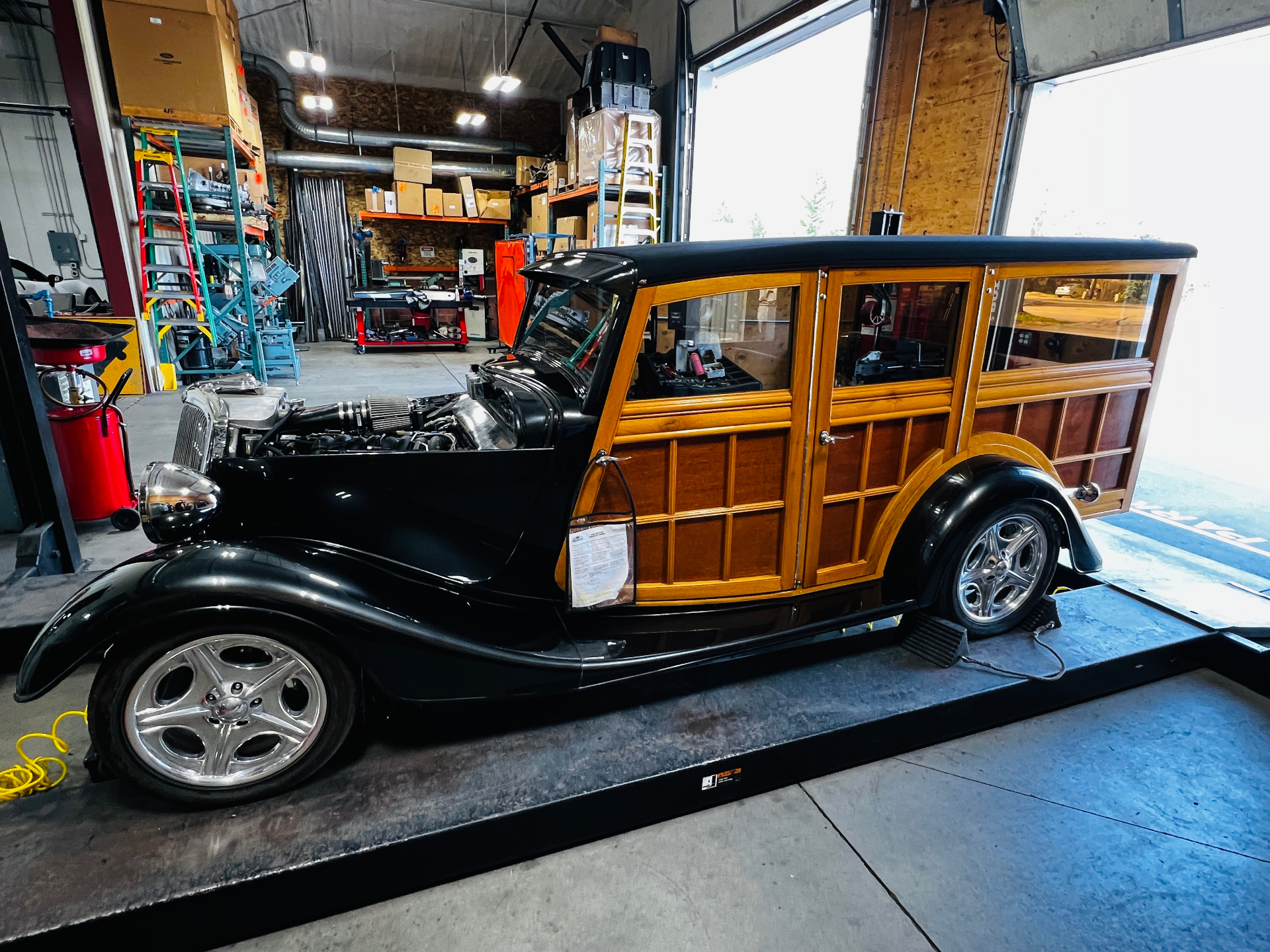 1932 Ford Woodie Station Wagon sold by Restoration Rods