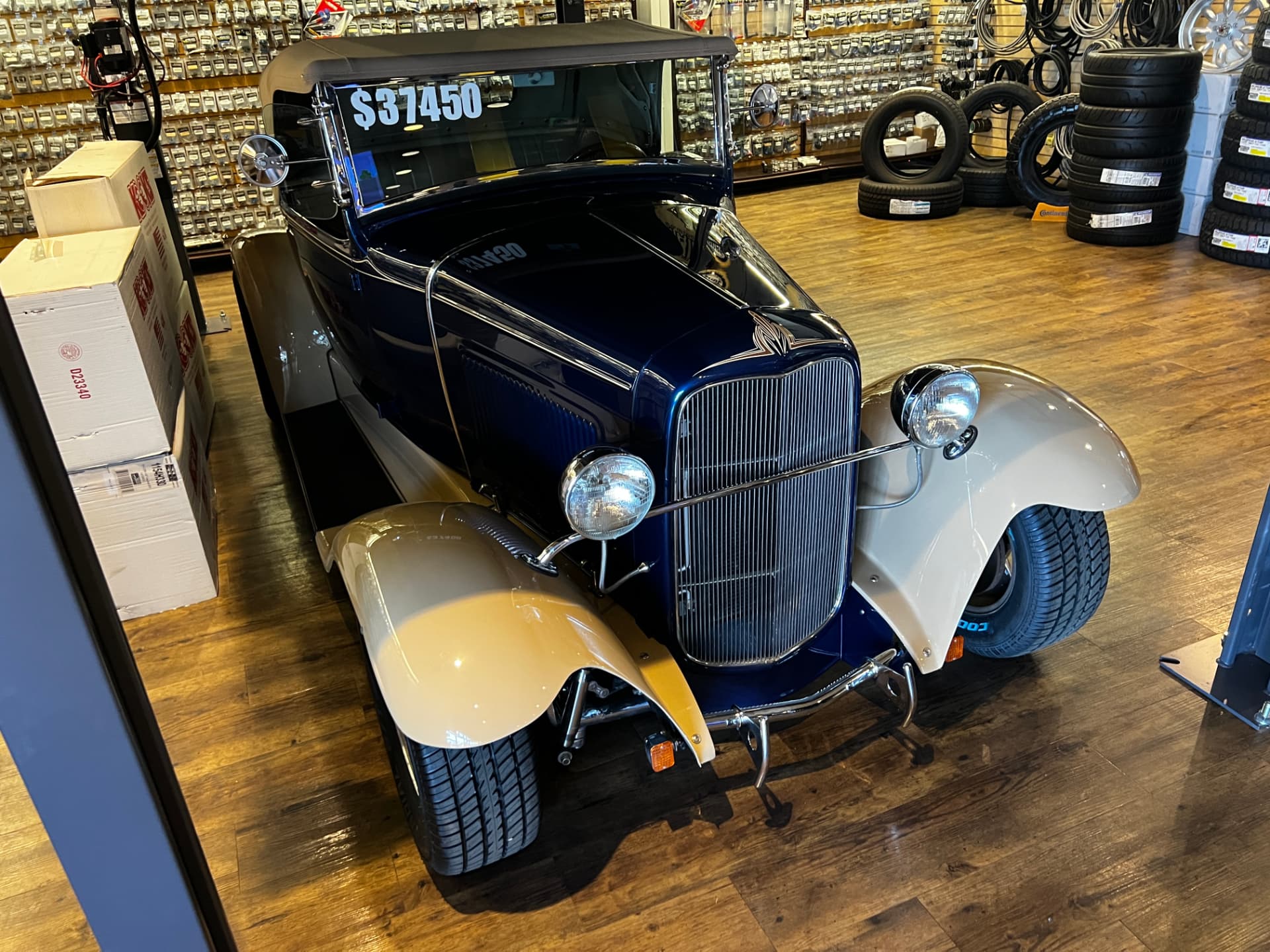 1932 Ford Deuce Roadster sold by Restoration Rods